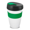 White Dark Green Deluxe Lyon Cups